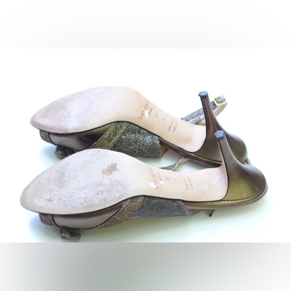 Kate Spade sling back bow pumps - Picture 6 of 12